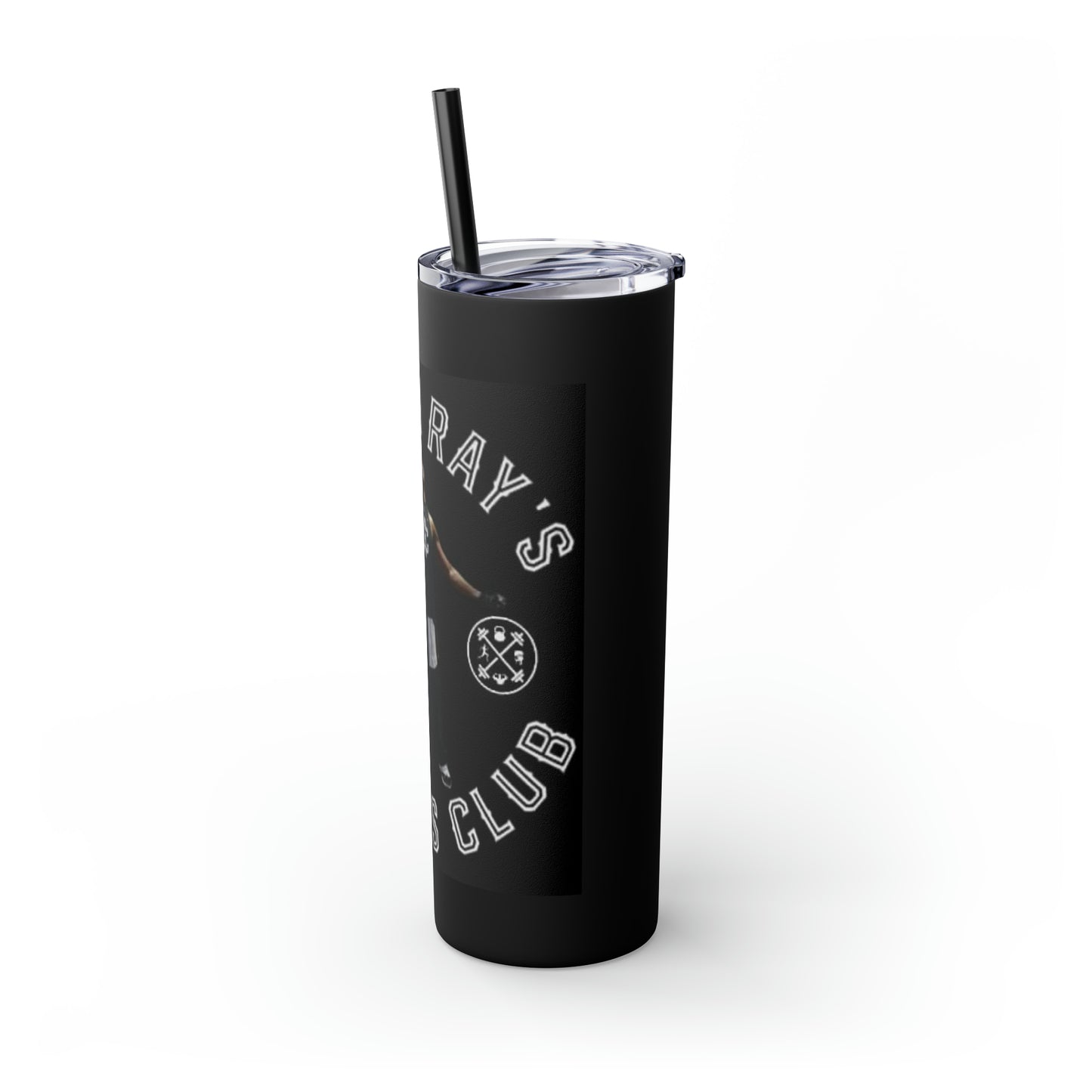 Coach Ray's Skinny Tumbler with Straw, 20oz