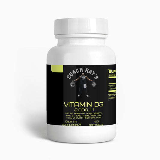 Coach Ray's Vitamin D3 2,000 IU