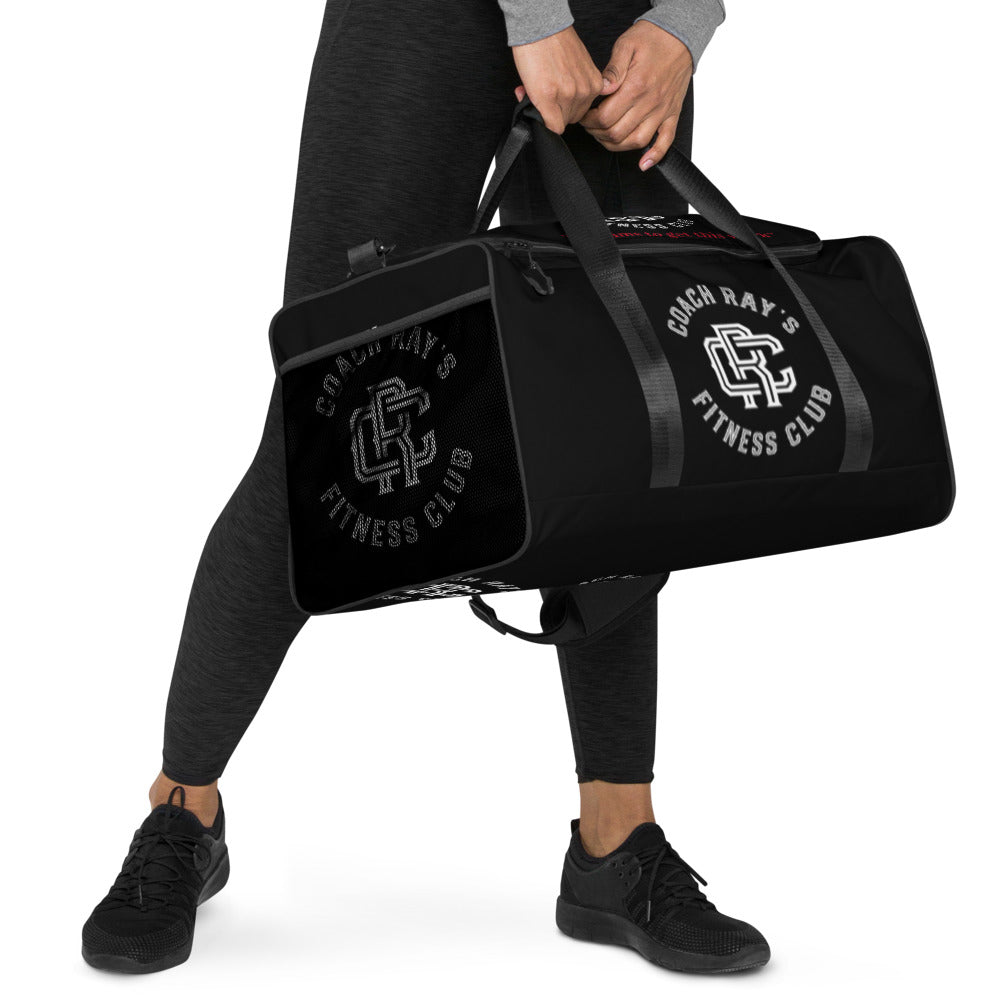 Custom Coach Ray’s Fitness Club Duffle bag